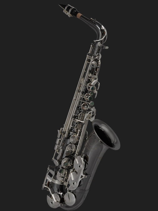 Cannonball Sceptyr Semi-Pro Alto Sax Black Nickel Silver Key - AScep-BS