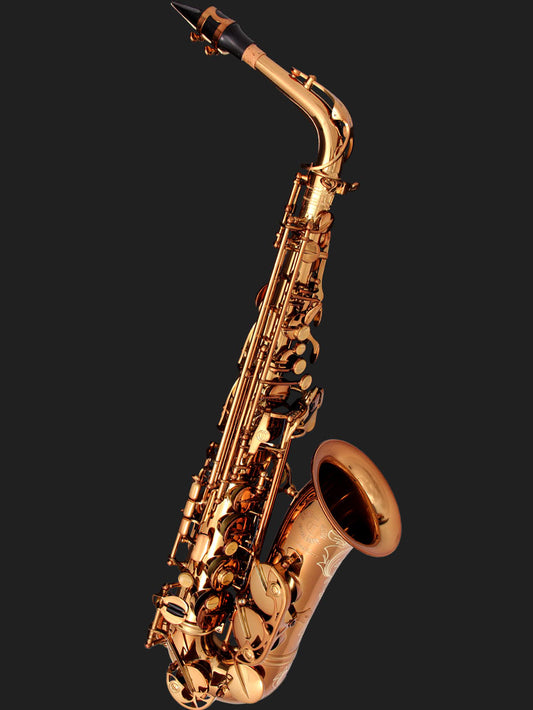 Cannonball Vintage Reborn Series Alto Saxophone Dark Amber   - AVR-L