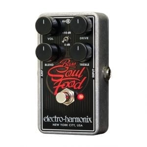 Electro-Harmonix Bass Soul Food Transparent Bass Overdrive Pedal