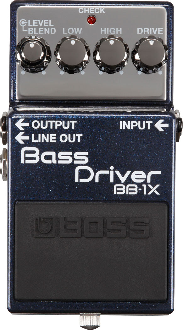 BOSS BB-1X Bass Driver Overdrive Bass Guitar Effect Pedal