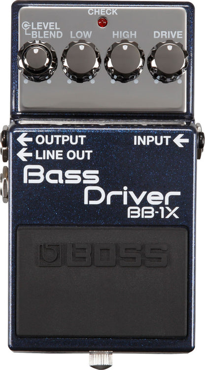 BOSS BB-1X Bass Driver Overdrive Bass Guitar Effect Pedal