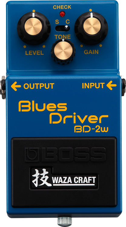BOSS Waza Craft Blues Driver BD-2W Overdrive Pedal