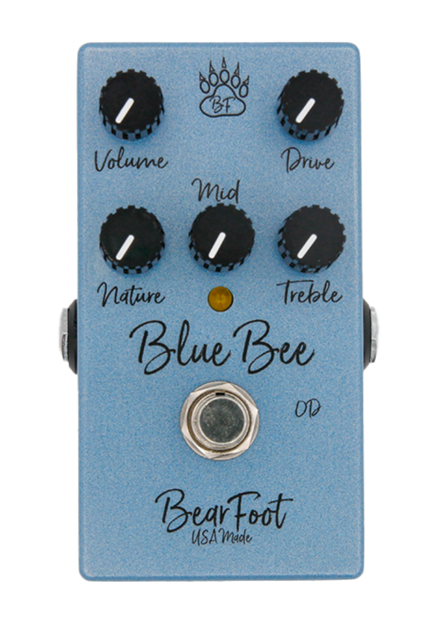 BearFoot FX Blue Bee Bass Overdrive Pedal