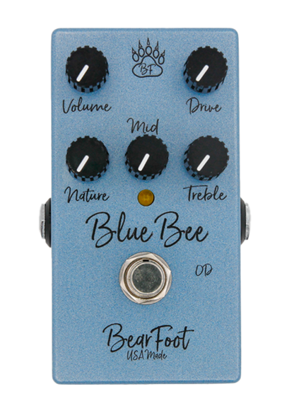 BearFoot FX Blue Bee Bass Overdrive Pedal