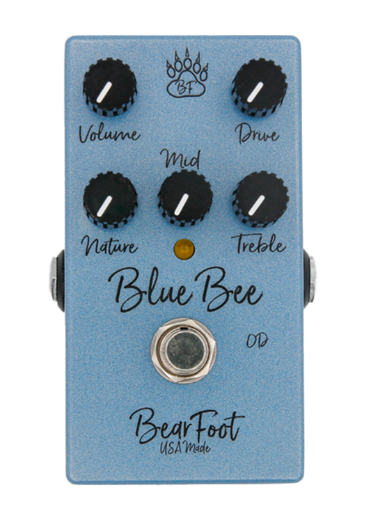 BearFoot FX Blue Bee Bass Overdrive Pedal