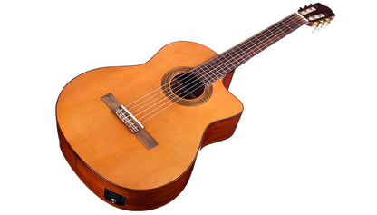 Cordoba C5-CE Nylon String Acoustic-Electric Guitar Cedar Top