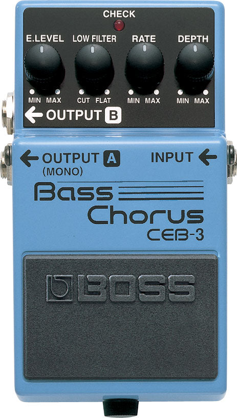 BOSS CEB-3 Bass Chorus Compact Bass Guitar Pedal