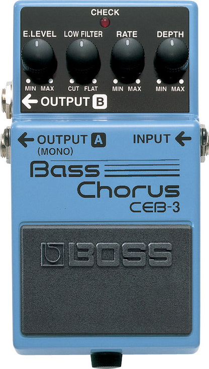 BOSS CEB-3 Bass Chorus Compact Bass Guitar Pedal