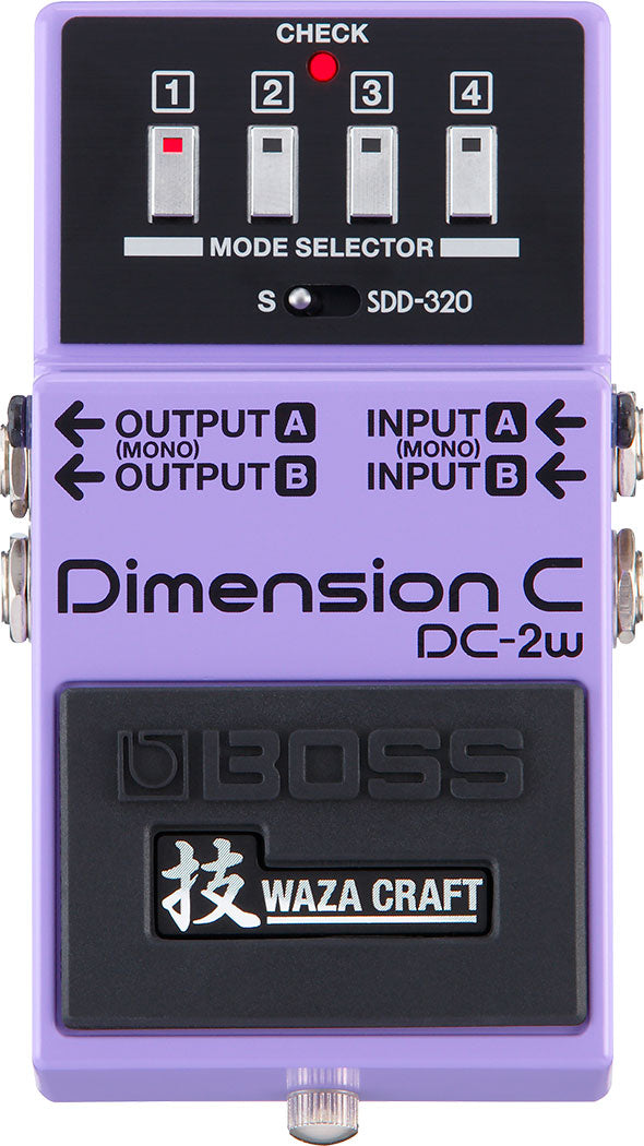 BOSS Waza Craft Dimension C DC-2W Digital Chorus Pedal