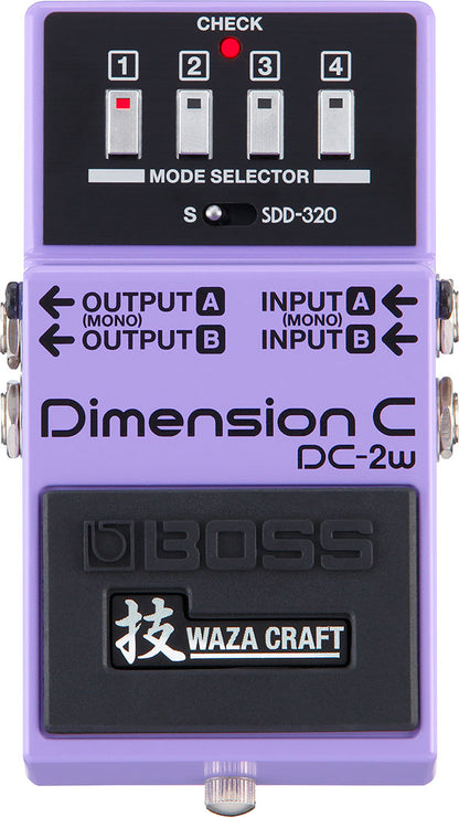 BOSS Waza Craft Dimension C DC-2W Digital Chorus Pedal