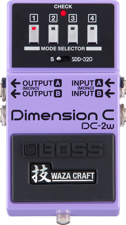 BOSS Waza Craft Dimension C DC-2W Digital Chorus Pedal