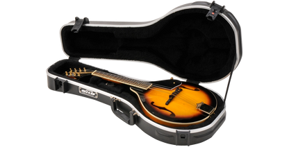 SKB Universal A-style Mandolin Case - TSA Latch, Over-Molded Handle