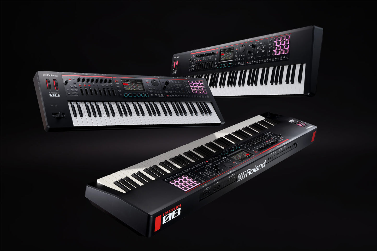 Roland FANTOM-08 88 Weighted Key Music Workstation Synthesizer Keyboard