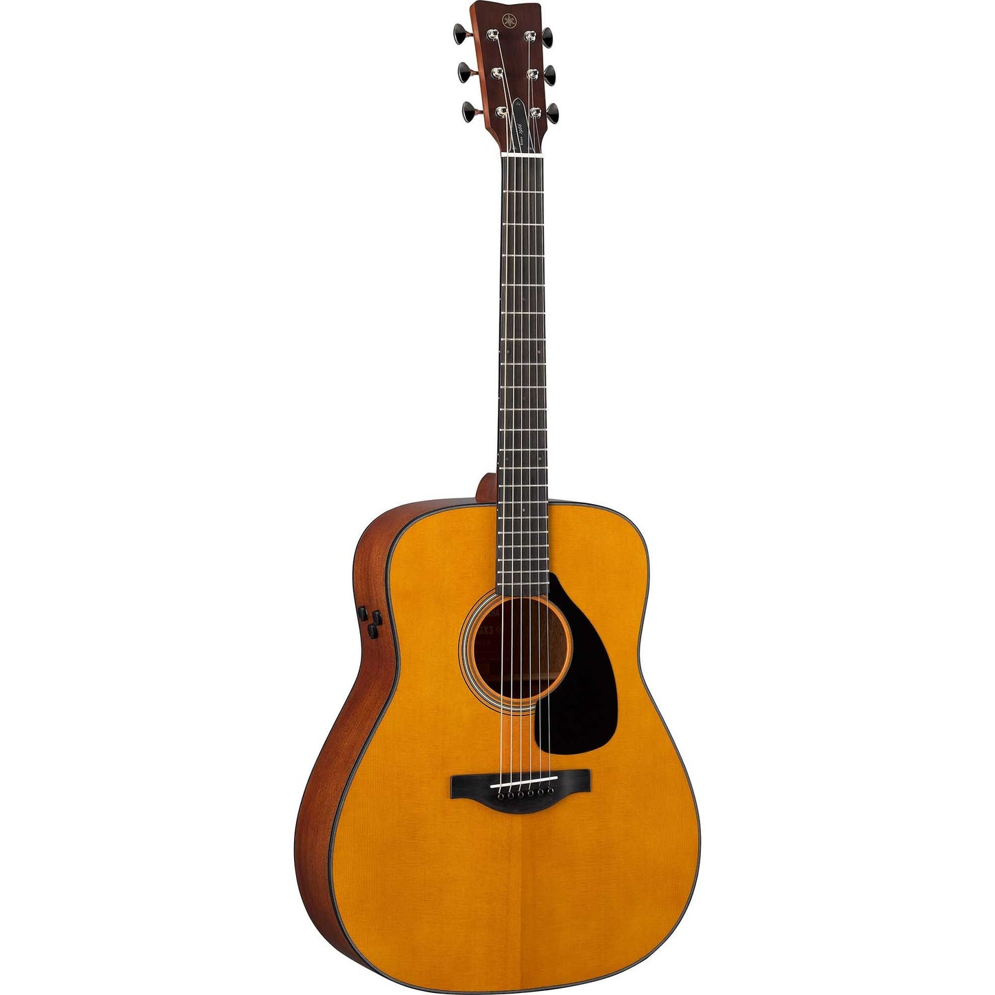 Yamaha FGX3 Red Label Acoustic Electric Guitar, Solid Top