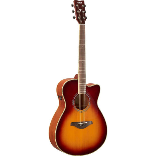 Yamaha Transacoustic FSC-TA Concert Cutaway Brown Sunburst
