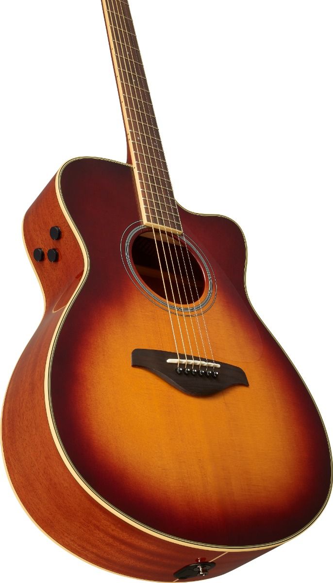 Yamaha Transacoustic FSC-TA Concert Cutaway Brown Sunburst