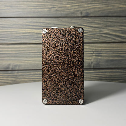 Fuzz Imp Furia Heavy Metal Distortion Guitar Pedal Hammered Copper Enclosure
