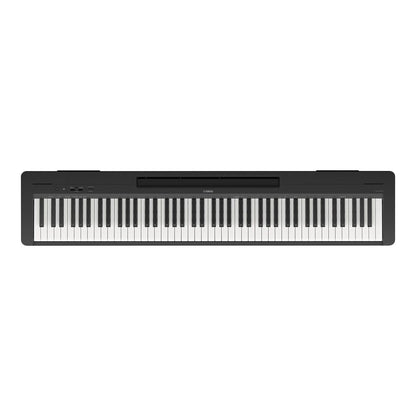 Yamaha P143B 88-Key Weighted Action Keyboard with Music Rest and Power Supply