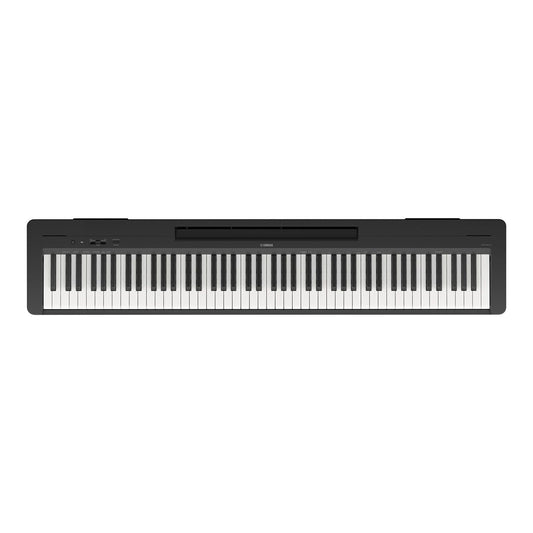 Yamaha P143B 88-Key Weighted Action Keyboard with Music Rest and Power Supply