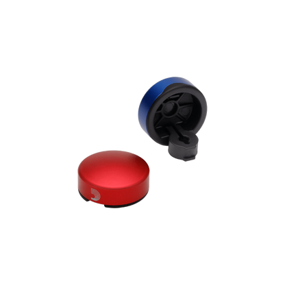 D'Addario XPND Footswitch Topper, Blue/Red 2-Pack PW-FST-02BURD