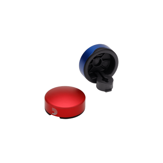 D'Addario XPND Footswitch Topper, Blue/Red 2-Pack PW-FST-02BURD