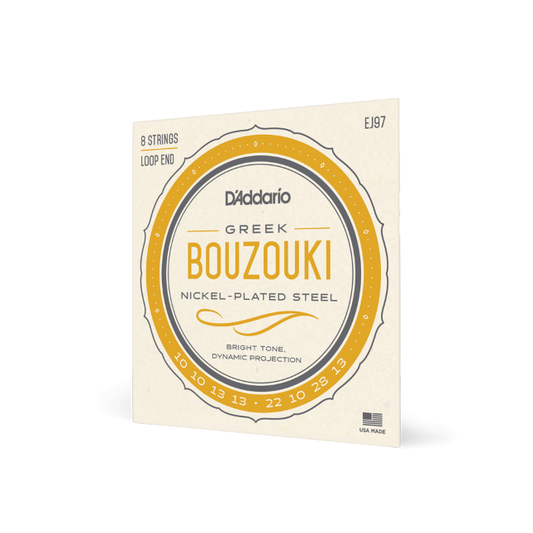 D'Addario 8-String Greek Bouzouki Nickel Strings - EJ97