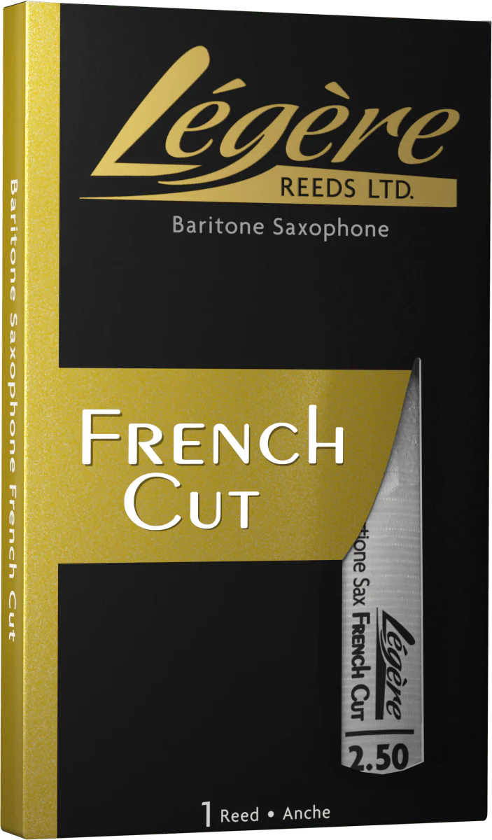 Legere French Cut Baritone Saxophone Synthetic Reed 3.0