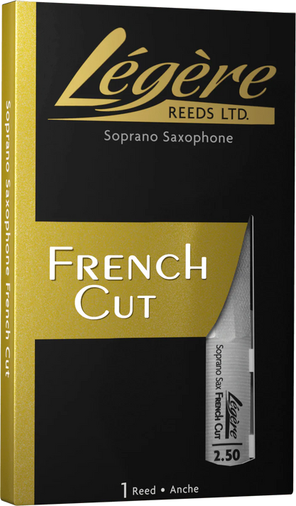 Legere French Cut Soprano Saxophone Synthetic Reed 2.5