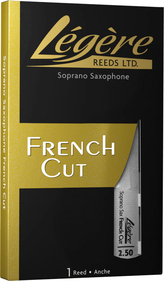 Legere French Cut Soprano Saxophone Synthetic Reed 3.75
