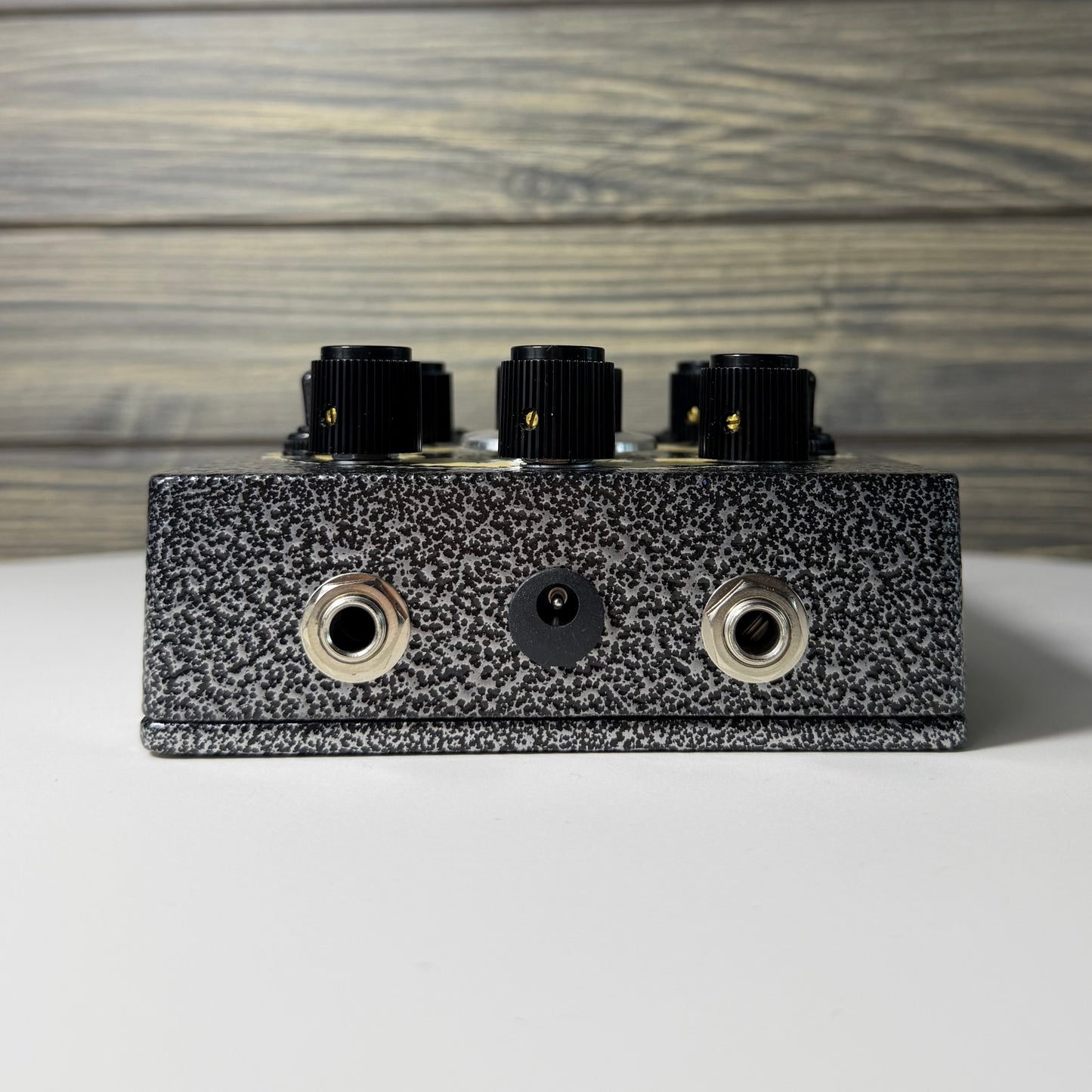 Fuzz Imp Machina II Deluxe Germanium Hybrid Fuzz Guitar Pedal Silver Enclosure