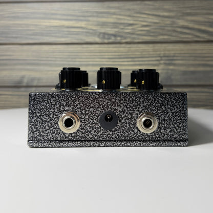 Fuzz Imp Machina II Deluxe Germanium Hybrid Fuzz Guitar Pedal Silver Enclosure