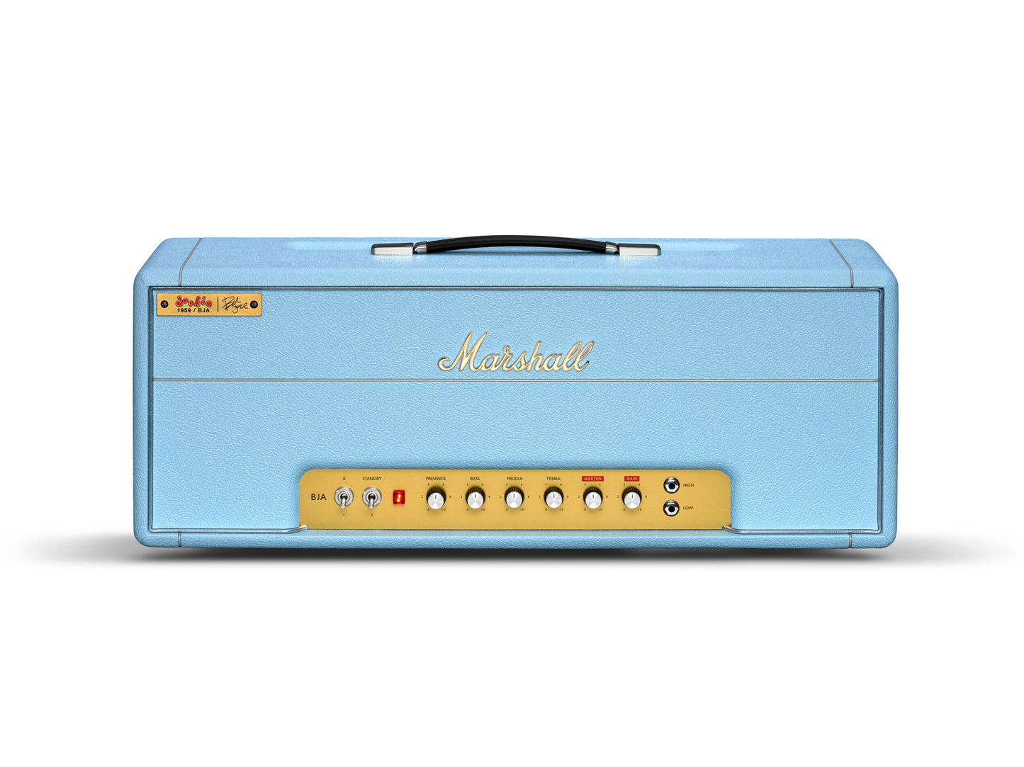 Marshall 1959BJA Artist Signature Amp – Signature Billie Joe Armstrong Sound and Iconic Look | More Body and Gain for a Fuller, More Commanding Tone | Handwired in the UK