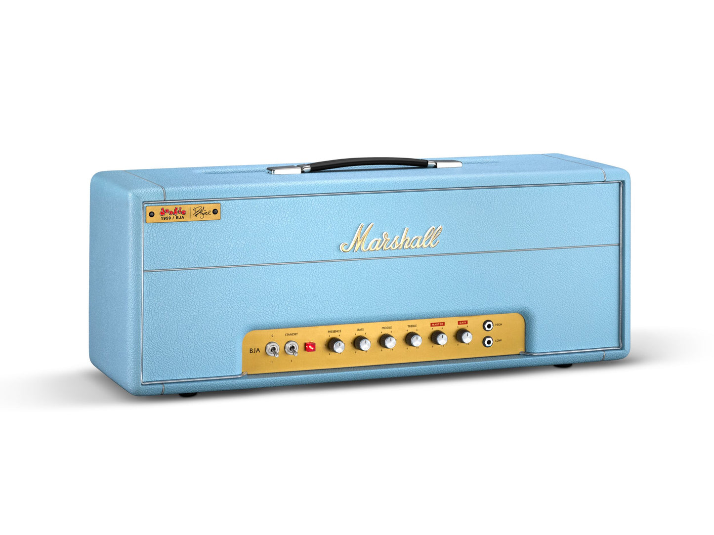 Marshall 1959BJA Artist Signature Amp – Signature Billie Joe Armstrong Sound and Iconic Look | More Body and Gain for a Fuller, More Commanding Tone | Handwired in the UK