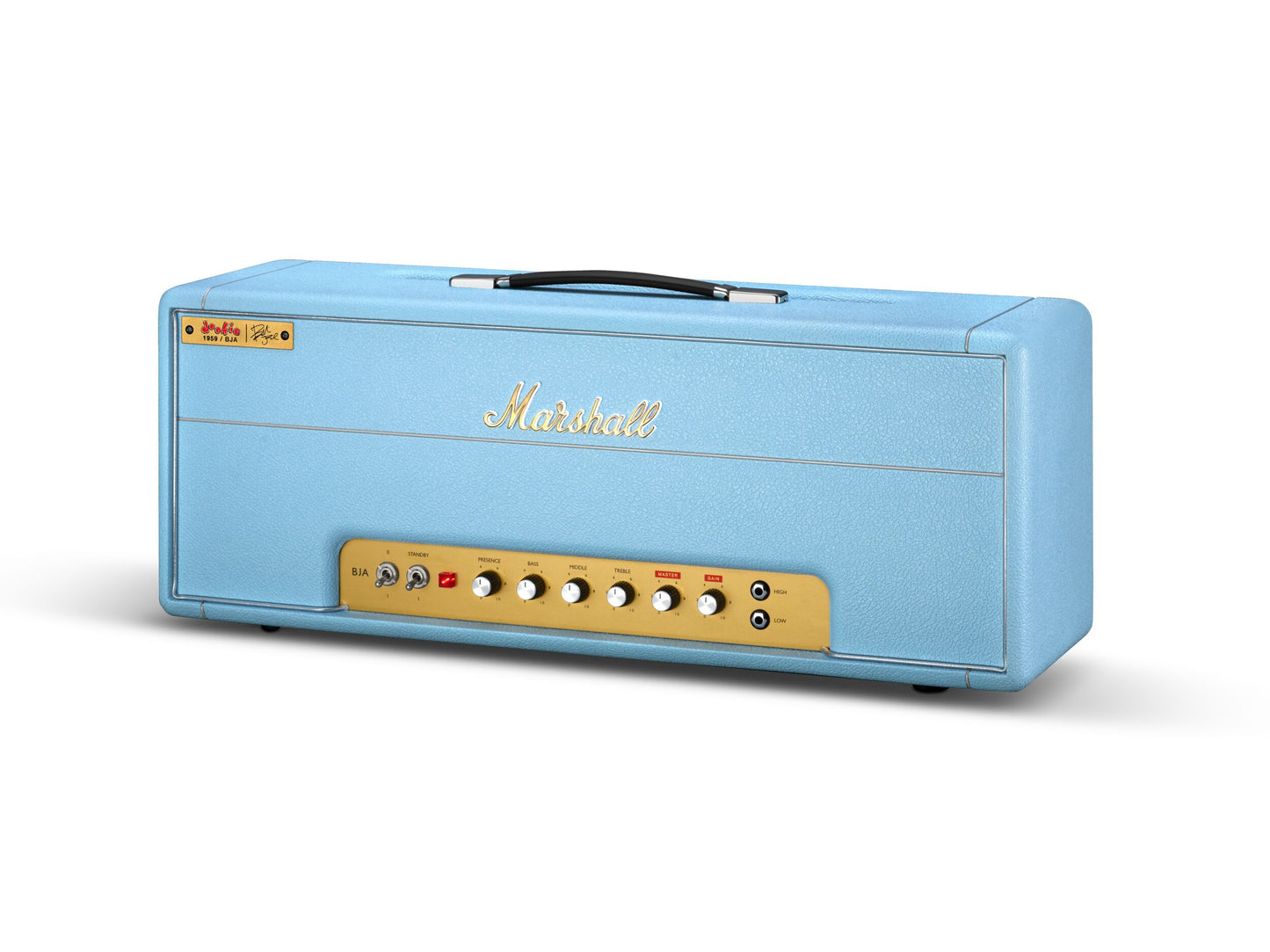 Marshall 1959BJA Artist Signature Amp – Signature Billie Joe Armstrong Sound and Iconic Look | More Body and Gain for a Fuller, More Commanding Tone | Handwired in the UK