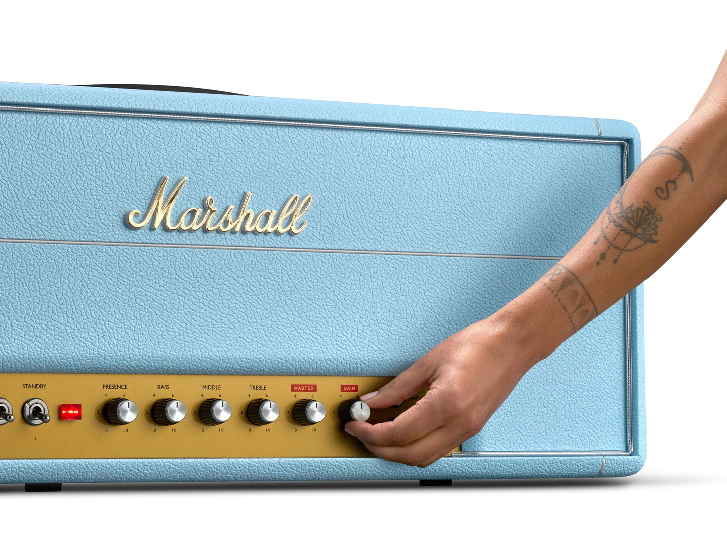 Marshall 1959BJA Artist Signature Amp – Signature Billie Joe Armstrong Sound and Iconic Look | More Body and Gain for a Fuller, More Commanding Tone | Handwired in the UK