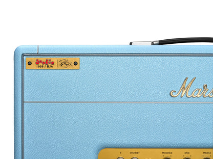 Marshall 1959BJA Artist Signature Amp – Signature Billie Joe Armstrong Sound and Iconic Look | More Body and Gain for a Fuller, More Commanding Tone | Handwired in the UK