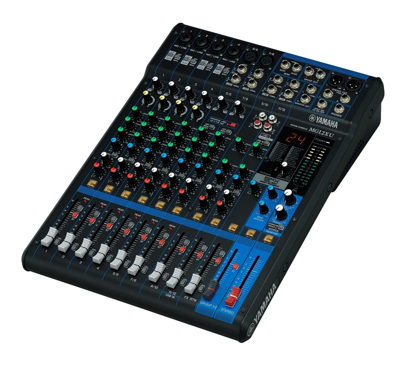 Yamaha MG12XU 12-Channel Mixer with USB and Effects