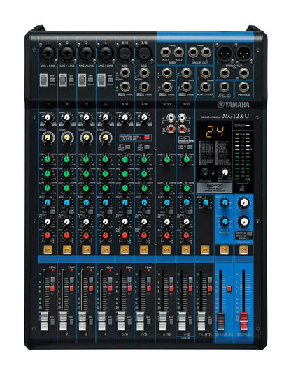 Yamaha MG12XU 12-Channel Mixer with USB and Effects