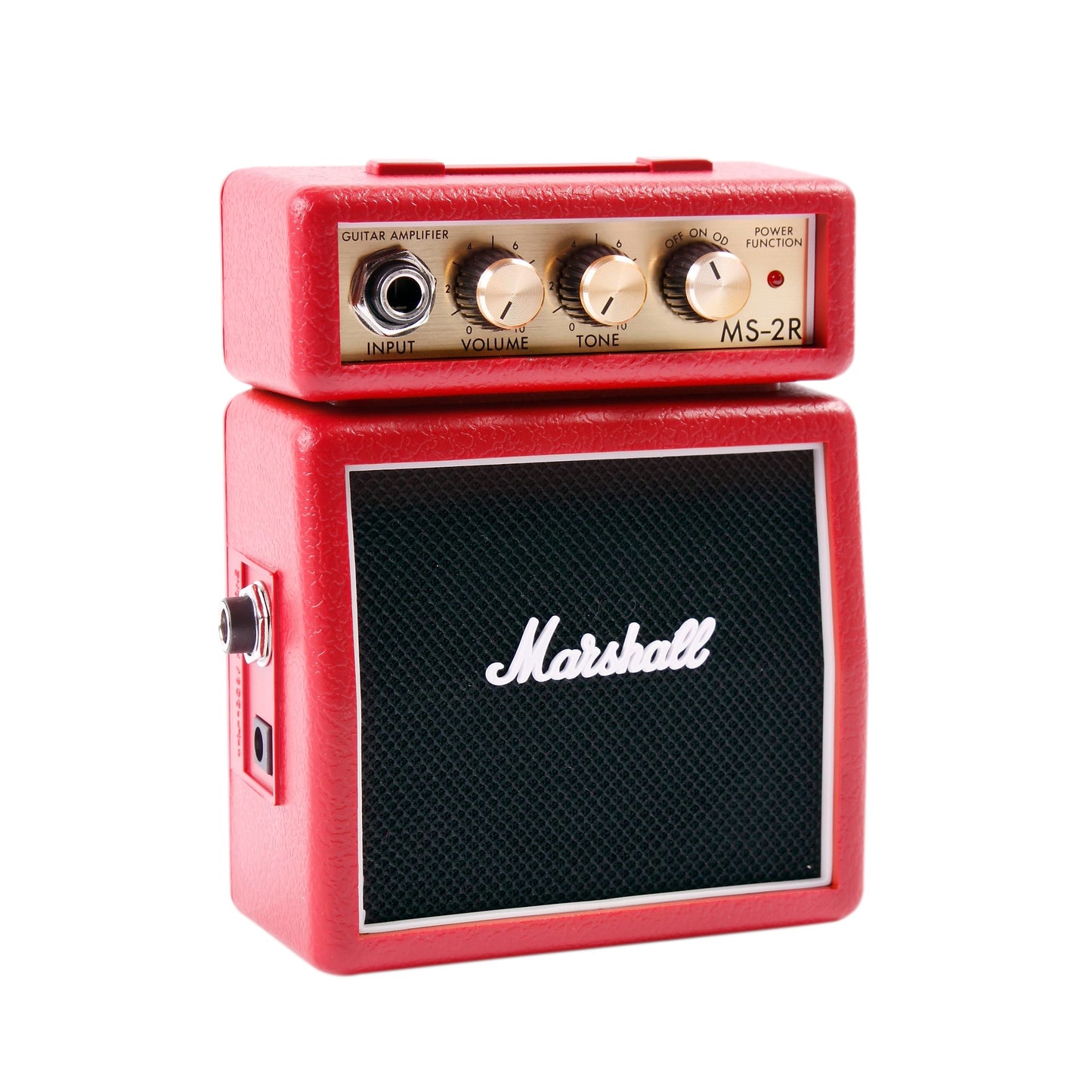 Marshall MS2 Micro Stack Red Mini Portable Guitar Amplifier