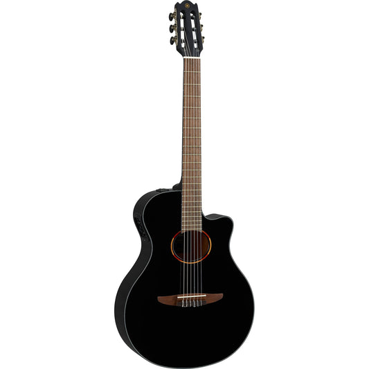 Yamaha NTX1 BS Cutaway Acoustic-Electric Nylon-String Guitar Black