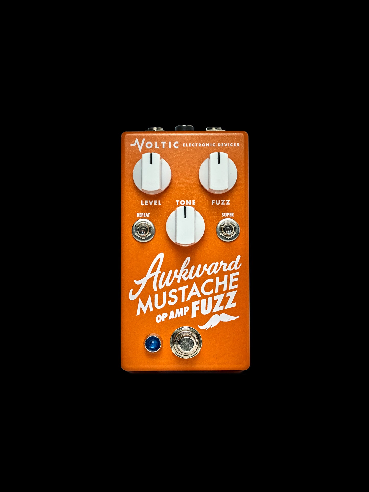 Voltic Electronic Devices Awkward Mustache Op Am Fuzz Pedal