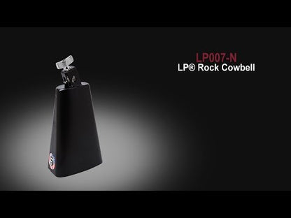 LP ROCK COWBELL 8IN 1/2IN MOUNT BK - LP007-N