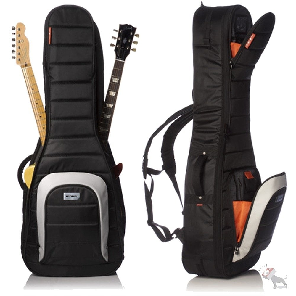 MONO Classic Dual Electric Guitar Case, Black M80-2G-BLK