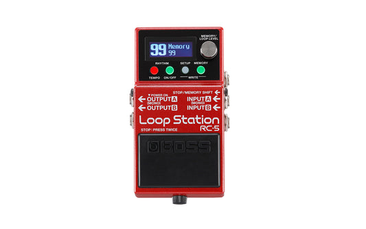 BOSS RC-5 Loop Station Advance Compact Looper Pedal