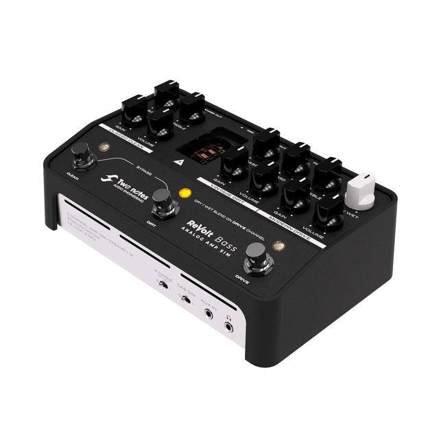 Two Notes ReVolt Bass 3 Channel Tube-Driven All-Analog Bass Amp Simulator / DI