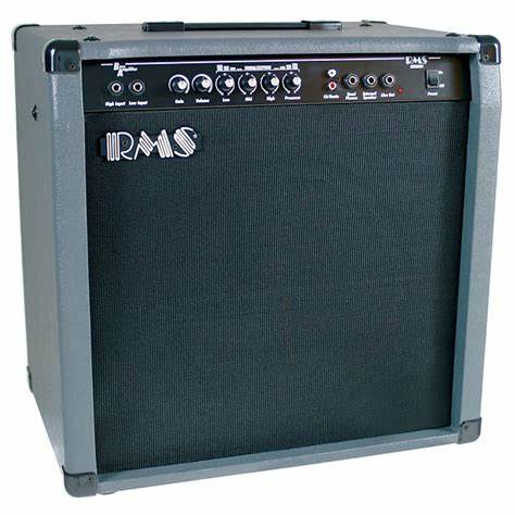 RMS Bass Guitar Amplifier