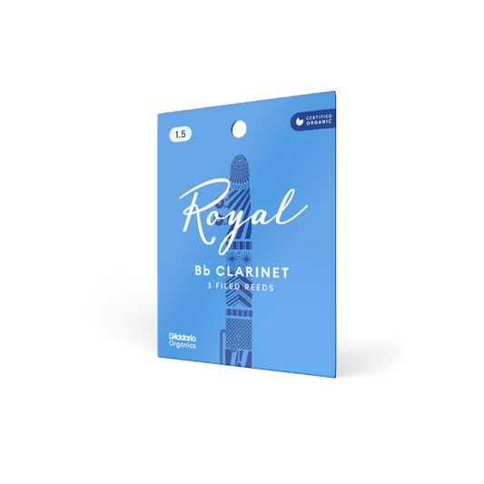 Royal by D'Addario Bb Clarinet Reeds - 3 Pack