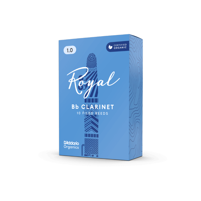 Royal by D'Addario Bb Clarinet Reeds Filed - 10 Per Box