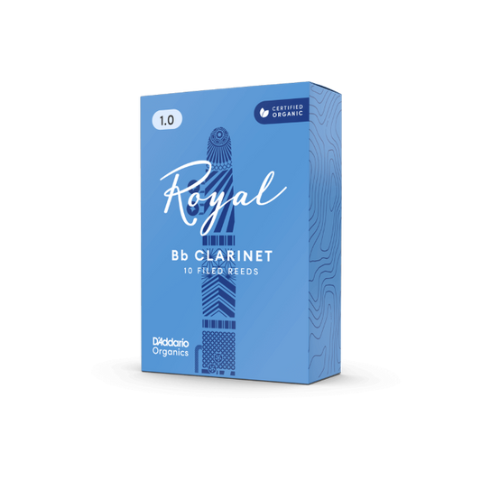 Royal by D'Addario Bb Clarinet Reeds Filed - 10 Per Box