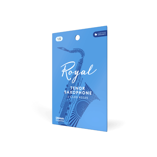 Royal by D'Addario Tenor Saxophone Reeds Filed - 3 Pack
